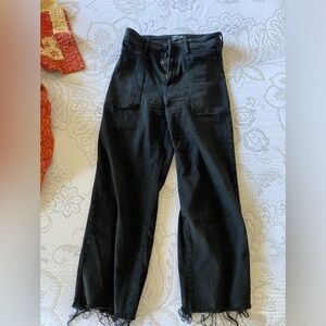 Just black denim black ripped jeans. Size 31